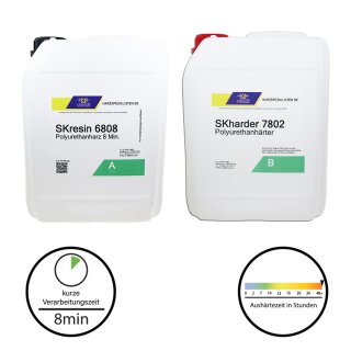 PUR (Resin) 8 Minuten Gießharz SKresin 6808...