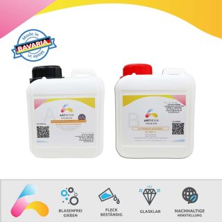ARTRESIN Premium Viscous Coating Resin System 1,7 kg (A...