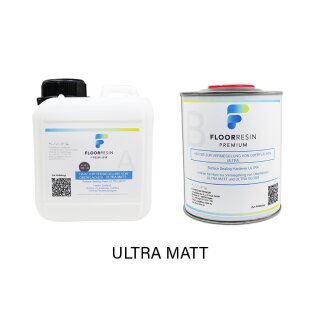 Polyurethanversiegelung wässrig ULTRA MATT 1,4 kg (A 1 kg + B 400 g)