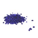 Dekokies dunkelblau 1 kg in K&ouml;rnung 2 bis 4 mm - Kiesel in Ultramarineblau