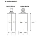 Mischpistole f&uuml;r 200 ml Kartusche im 2K System - Austragger&auml;t f&uuml;r 2K Kartuschen