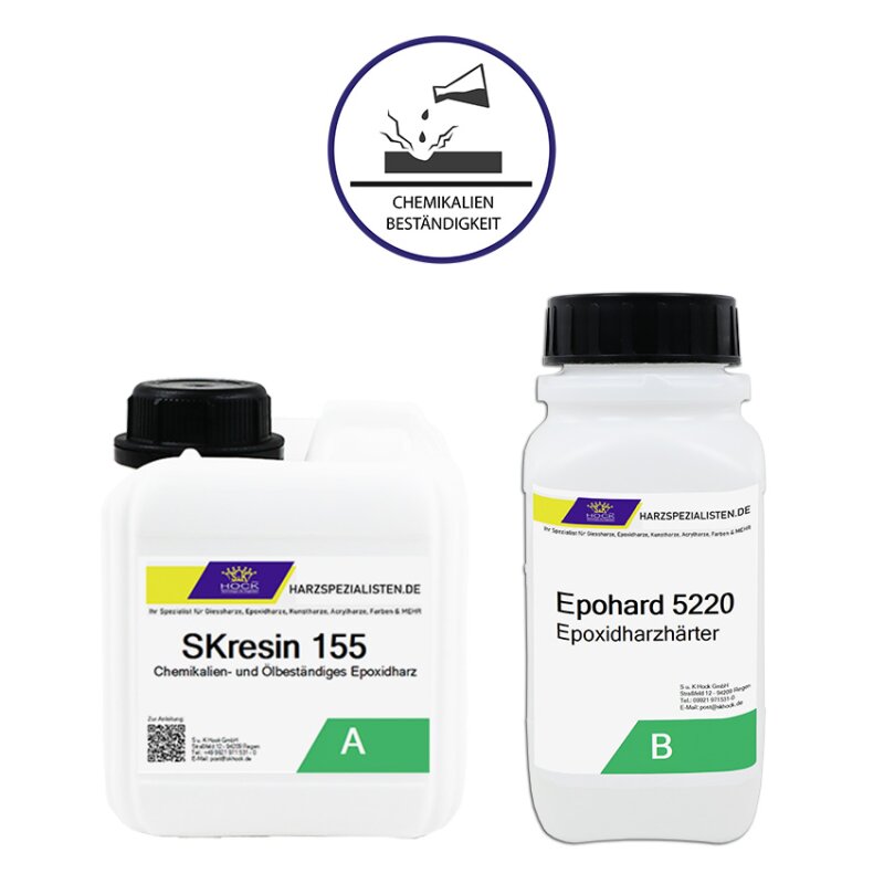 Epoxidharz mit sehr guter Chemikalien- und...