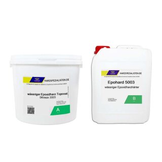 Epoxidharz Top Coat System - SKresin 3003 8 kg (A 4 kg + B 4 kg)