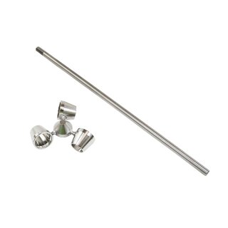 Konus Rührer Edelstahl mit 80 mm Ø -...