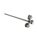 Konus R&uuml;hrer Edelstahl mit 80 mm &Oslash; - Becherr&uuml;hrer - inklusive R&uuml;hrstange 240 x 8 mm