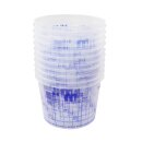 Mischbecher 750 ml mit Scala - 10 St&uuml;ck