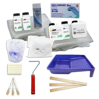 Duschwannen GFK Reparatur SET für 2 m²