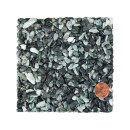 Steinteppich Marmorkiesel 4,0 - 8,0 mm Verde Alpi - Green Grey MUSTER