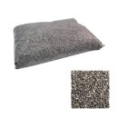 Steinteppich Marmorkiesel Grigio Platino - Platingrau 25 kg
