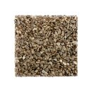 Steinteppich Marmorkiesel Garda Grey - Hellbraun Grau MUSTER