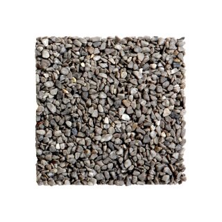 Steinteppich Marmorkiesel Grigio Platino - Platin Grey MUSTER