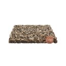 Steinteppich Marmorkiesel Garda Grey - Light Brown Grey 1 kg