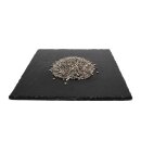 Steinteppich Marmorkiesel Grigio Platino - Platin Grey 1 kg
