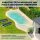 Strandpool- Beach Pool Set - Dekorschicht Set