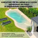 Strandpool- Beach Pool Set - 2K System - Dekorschicht Set