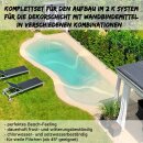Strandpool- Beach Pool Set - 2K System - Dekorschicht...