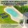 Strandpool- Beach Pool Set - 2K System - Dekorschicht für Wandflächen