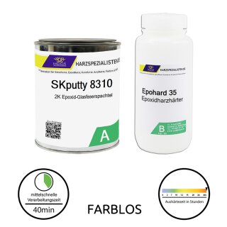 Glasfaserspachtel SKputty 8310 Epoxidharz