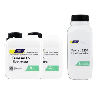 Epoxid Laminierharz SKresin L5 Epoxid mit Epohard 3200...