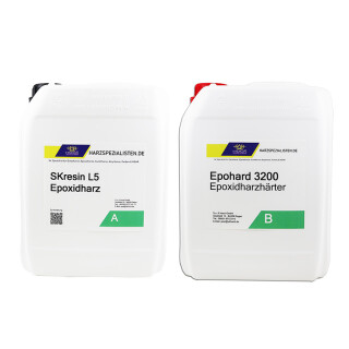 Epoxid Laminierharz SKresin L5 Epoxid mit Epohard 3200 Härter 7,75 kg (5 kg Harz + 2,75 kg Härter)