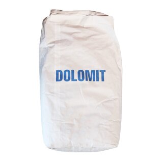 Mineralfüllstoff naturweiß Dolomit Mehl 25 kg