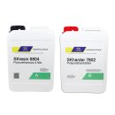 PUR (Resin) 4 Minuten Gie&szlig;harz SKresin 6804 Systemharz 5 kg (A 2,5 kg + B 2,5 kg)