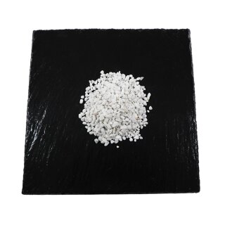 Marmorkiesel weiß Dekosteine in Farbe Bianco Carrara 2...