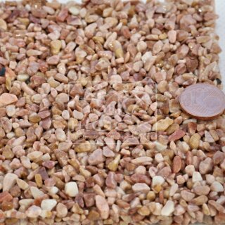 Marmorkiesel terracotta Dekosteine in Farbe Breccia...