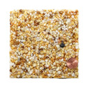 Steinteppich Marmorkiesel Giallo Siena - Yellow Mix 1 kg
