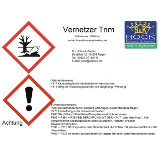 Vernetzer TRIM für Acryl- und Polyesterharz 0,5 Liter