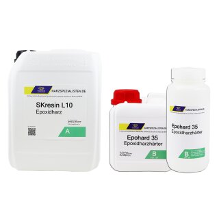 Epoxid Laminier- und Klebeharz SKresin L10 mit Epohard 35...