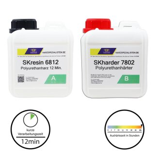 PUR (Resin) Gießharz 12 Minuten Polyurethan SKresin...