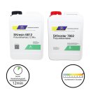 PUR (Resin) 12 Minuten Gie&szlig;harz SKresin 6812 Systemharz 5 kg (A 2,5 kg + B 2,5 kg)