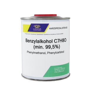 Benzylalkohol C7H8O (min. 99,5%) Phenylmethanol, Phenylcarbinol 500 ml