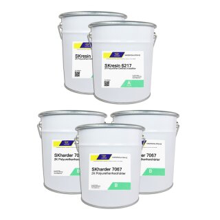 Polyurethan Gießharz SKresin 6217 kristallklar 25 kg (A 10 kg + B 15 kg)