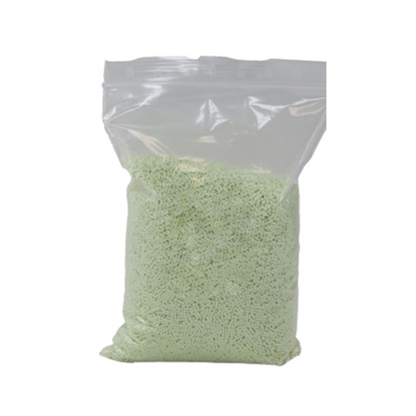 Unser HDPE Masterbatch in einem Beutel abgefüllt