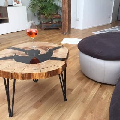 Epoxidharz für Holz - Epoxidharztische - Wood-Rings